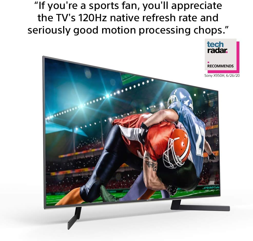Sony XBR-49X950H 49-Inch 4K Ultra HD Android TV (Renewed)