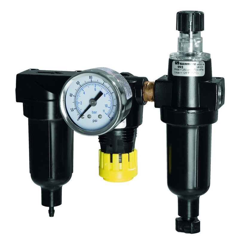 Samson 995 Air Filter, Regulator, Lubricator Combo 1/4