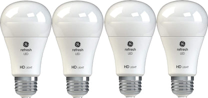 GE 42978 Refresh LED 60W A19 Daylight Bulb 4-Pack