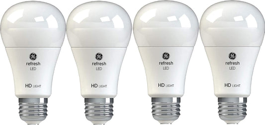 GE 42978 Refresh LED 60W A19 Daylight Bulb 4-Pack
