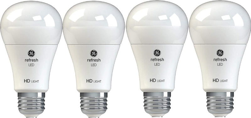 GE 42978 Refresh LED 60W A19 Daylight Bulb 4-Pack — main product image