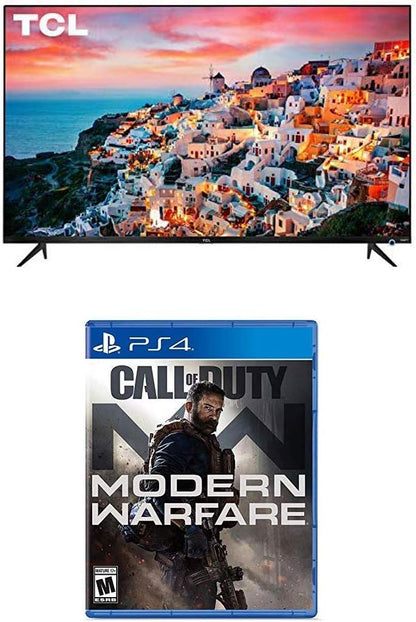TCL 55S525 55" 4K Roku TV + Call of Duty PS4