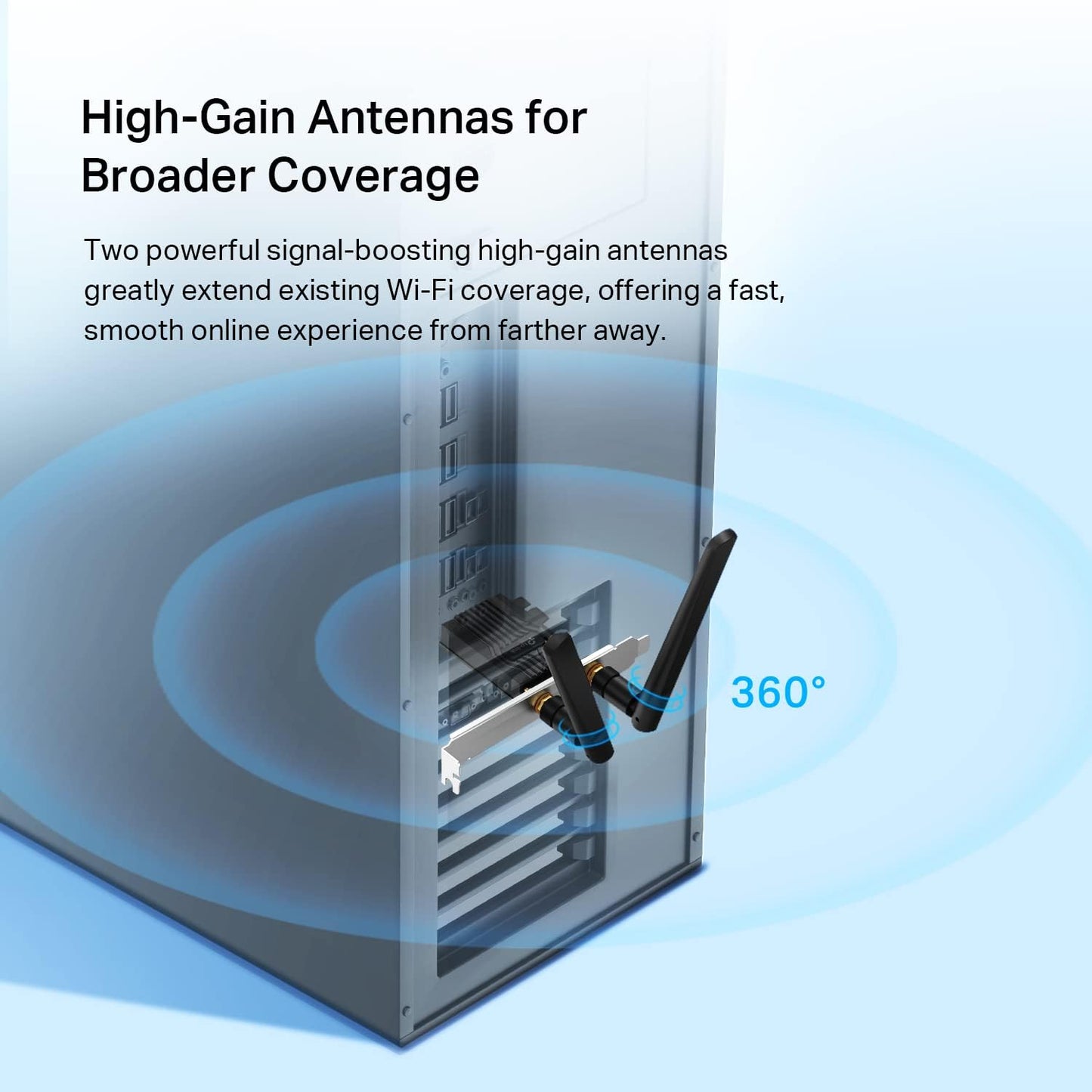 TP-Link Archer TX55E WiFi 6 PCIe Adapter AX3000 Bluetooth