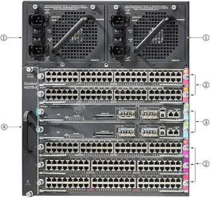 HP JD238B A7510 Switch Chassis