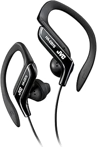 JVC HAEB75B Black Sports Clip Headphones — main product image