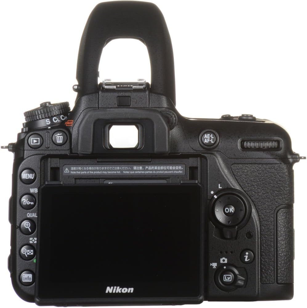 Nikon 1581B D7500 DX-Format 4K Digital SLR (Renewed)