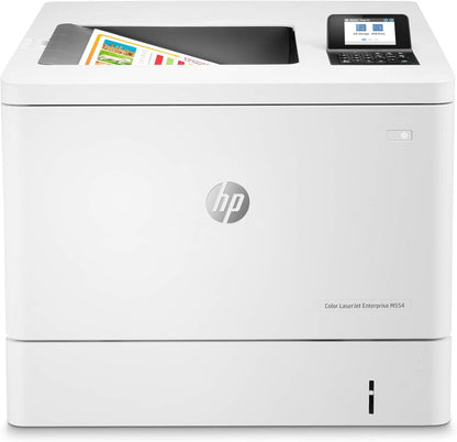 HP M554 Color LaserJet Enterprise Duplex Printer Renewed