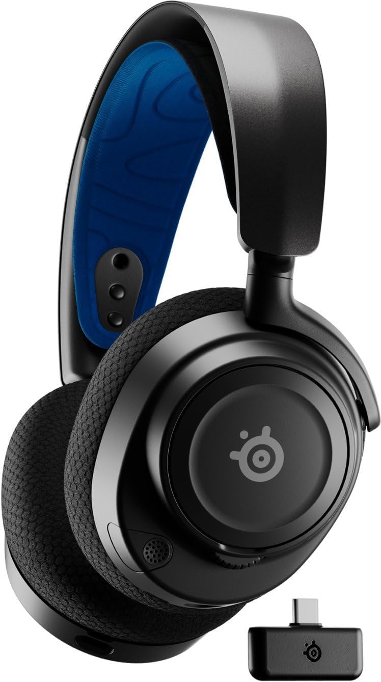 SteelSeries Nova 7P Wireless Bluetooth Gaming Headset Renewed