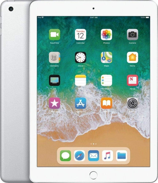 Apple A1823 iPad 9.7 128GB WiFi Silver Renewed