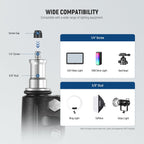 Neewer 10104639 Portable Reversible Photography Light Stand