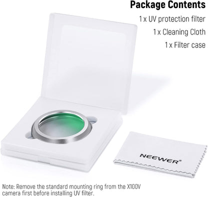 Neewer 10102286 UV Filter for Fujifilm X100 Series