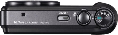 Sony DSCH70/B Cyber-Shot: 16.1MP Digital Camera, 10x Optical Zoom