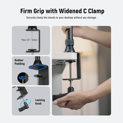 Neewer 10103702 Overhead Camera Mount Rig Desk Stand