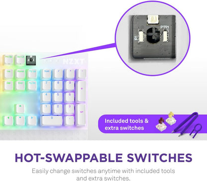 NZXT KB-001NW-US Function 2 Optical Gaming Keyboard