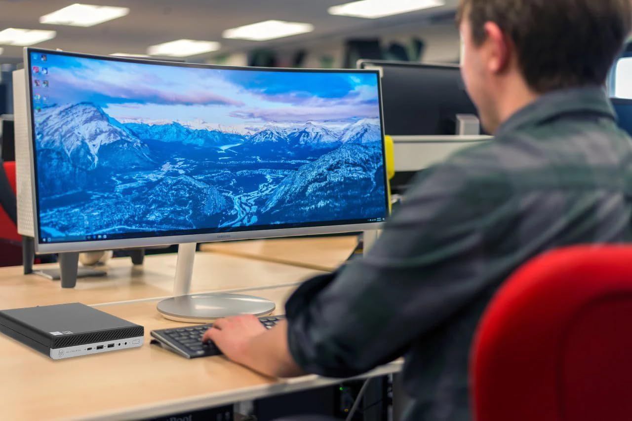 HP EliteDesk 800 G5 i7 Mini PC (Renewed)