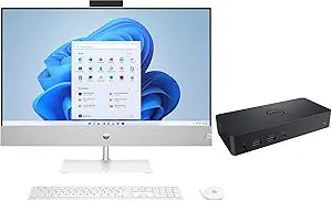 HP 20W78AA Ryzen Touch All-in-One PC with Dock