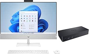 HP 20W78AA#ABA-4399-283696 Pavilion AiO PC Ryzen 7 Bundle
