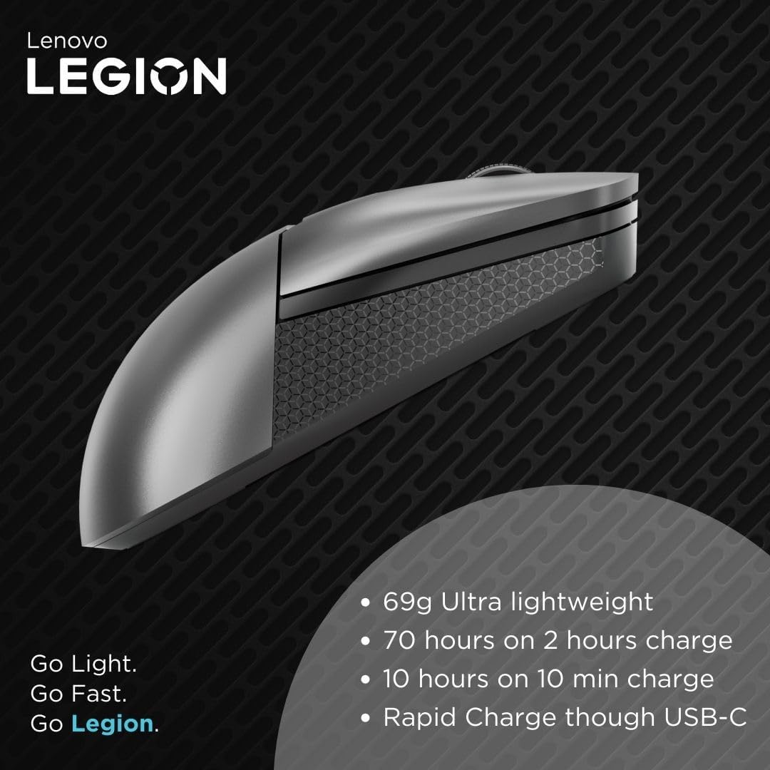 Lenovo GY51H47354 Legion M600s RGB Wireless Gaming Mouse