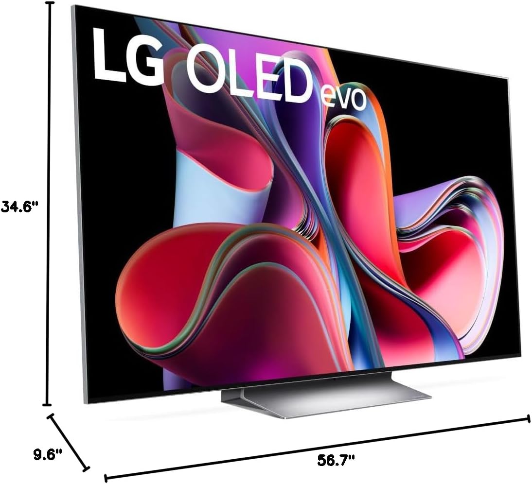LG E99LGOLED65G3PUA 65" OLED evo G3 4K TV Bundle