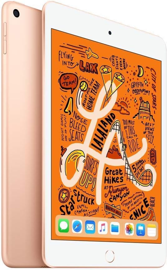 Apple iPad Mini 5 256GB WiFi Gold (Renewed Premium)