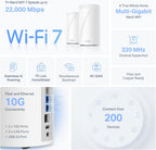 TP-Link Deco BE85 WiFi 7 Tri-Band Mesh System (3-pack)
