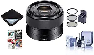 Sony 35mm f/1.8 OSS E-Mount Lens Bundle