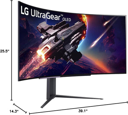 LG 45GR95QE-B.AUS 45" Curved OLED 240Hz Gaming Monitor