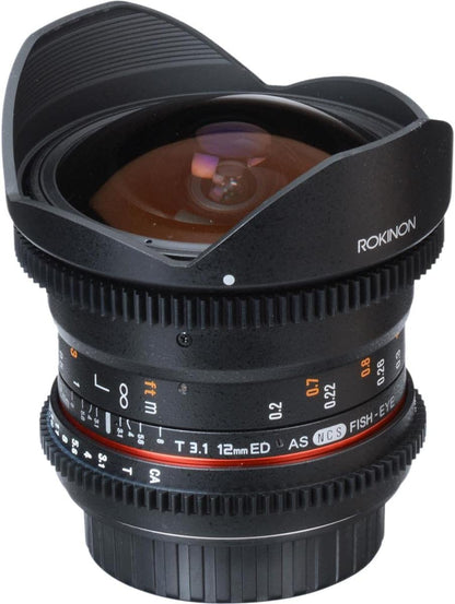 Rokinon DS12M-NEX 12mm T3.1 Cine Fisheye Sony E-Mount