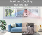 LG LW8021HRSM 8,000 BTU Heat & Cool Window AC - WiFi (Renewed)
