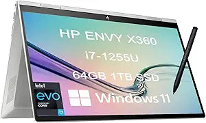 HP Envy X360 15 Touchscreen i7 64GB 1TB SSD