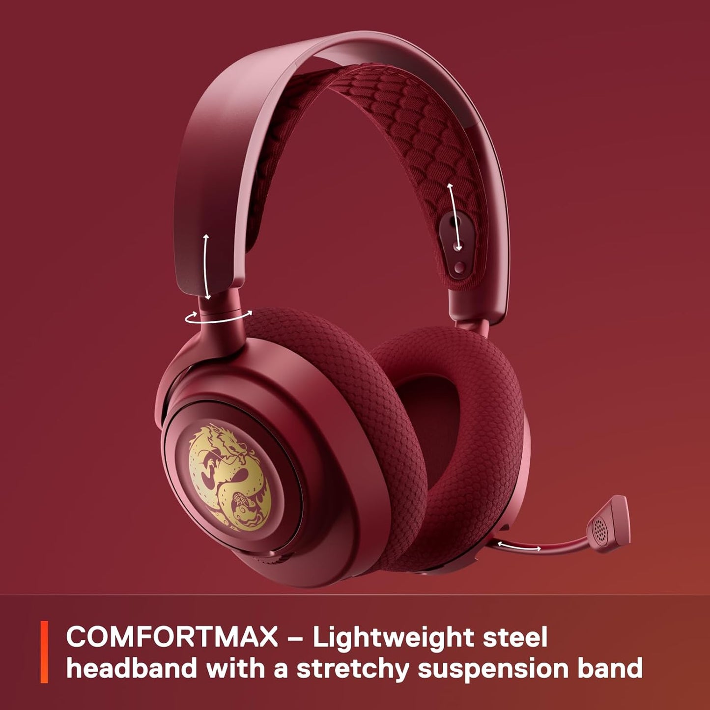 SteelSeries 61557 Arctis Nova 7 Dragon Edition Gaming Headset
