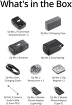 DJI 6941565971425 Mic 2 Wireless Lavalier Microphone