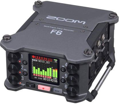 Zoom F6 Multitrack Field Recorder with Bluetooth Adapter
