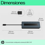 HP Universal USB-C Multiport Hub (Renewed)