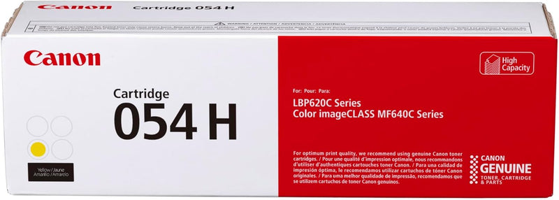 Canon Toner 054 Yellow High Capacity Cartridge — main product image