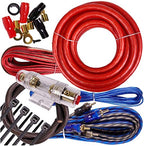 Gravity BGR-KIT4-PK1-RED-2500W 4 Gauge Amp Wiring Kit