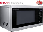 Sharp SMC1162KS 1.1 CuFt Countertop Microwave