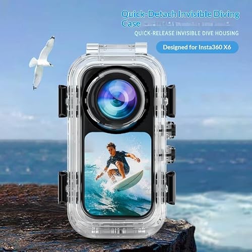 Coyktonty Insta360 X6 Waterproof Dive Housing Case — main product image