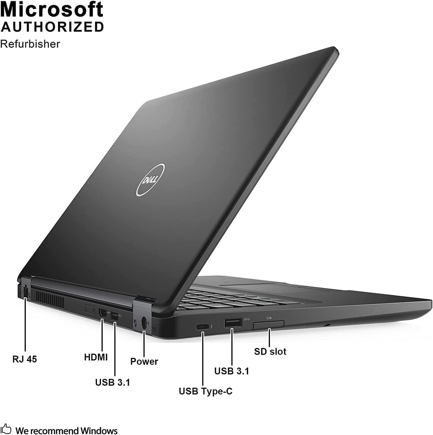 Dell Latitude 5480 Core i5 Laptop Renewed