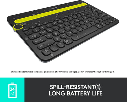 Logitech 920-006342 Bluetooth Multi-Device Keyboard K480