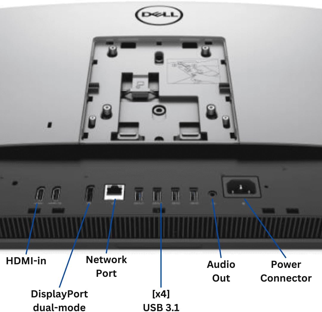 Dell 7470 OptiPlex 23.8" FHD All-in-One Desktop (Renewed)