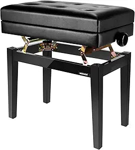 Neewer 40090788 Adjustable Piano Bench Storage