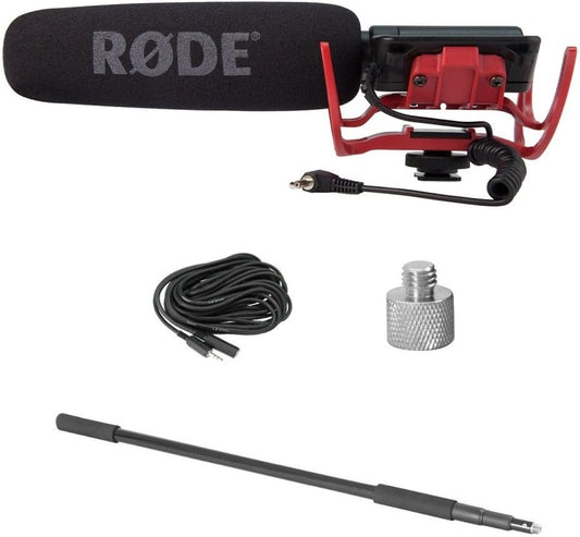 Rode VIDEOMICR CPK Microphone Kit with Boom Pole