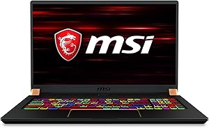 MSI GS75204-233454-R Stealth 8SE Gaming Laptop RTX 2060 Renewed
