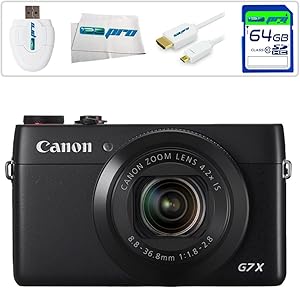 Canon PowerShot G7 X - Digital Camera Bundle