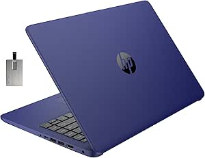 HP Stream 14" HD Laptop, Celeron N4000, 4GB RAM, 64GB eMMC