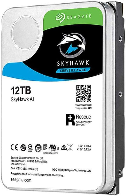 Seagate ST12000VEZ01/001 Skyhawk AI 12TB Surveillance HDD