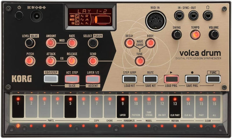 Korg Volca Drum Physical Modeling Synthesizer Renewed — main product image