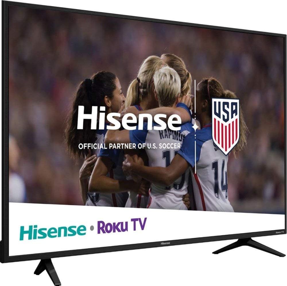 Hisense 65R6E 65-Inch 4K Roku Smart TV (Renewed)