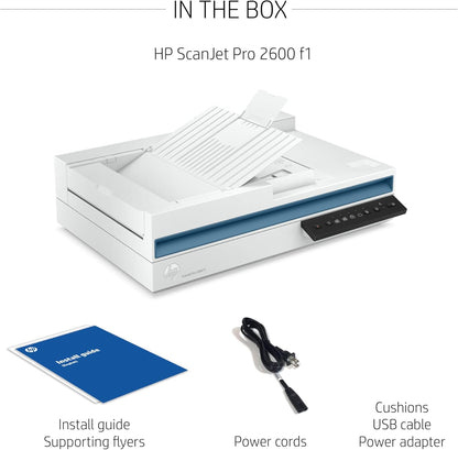 HP ScanJet Pro 2600 f1 Document Scanner - Renewed